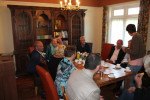 in gesprek met elkaar